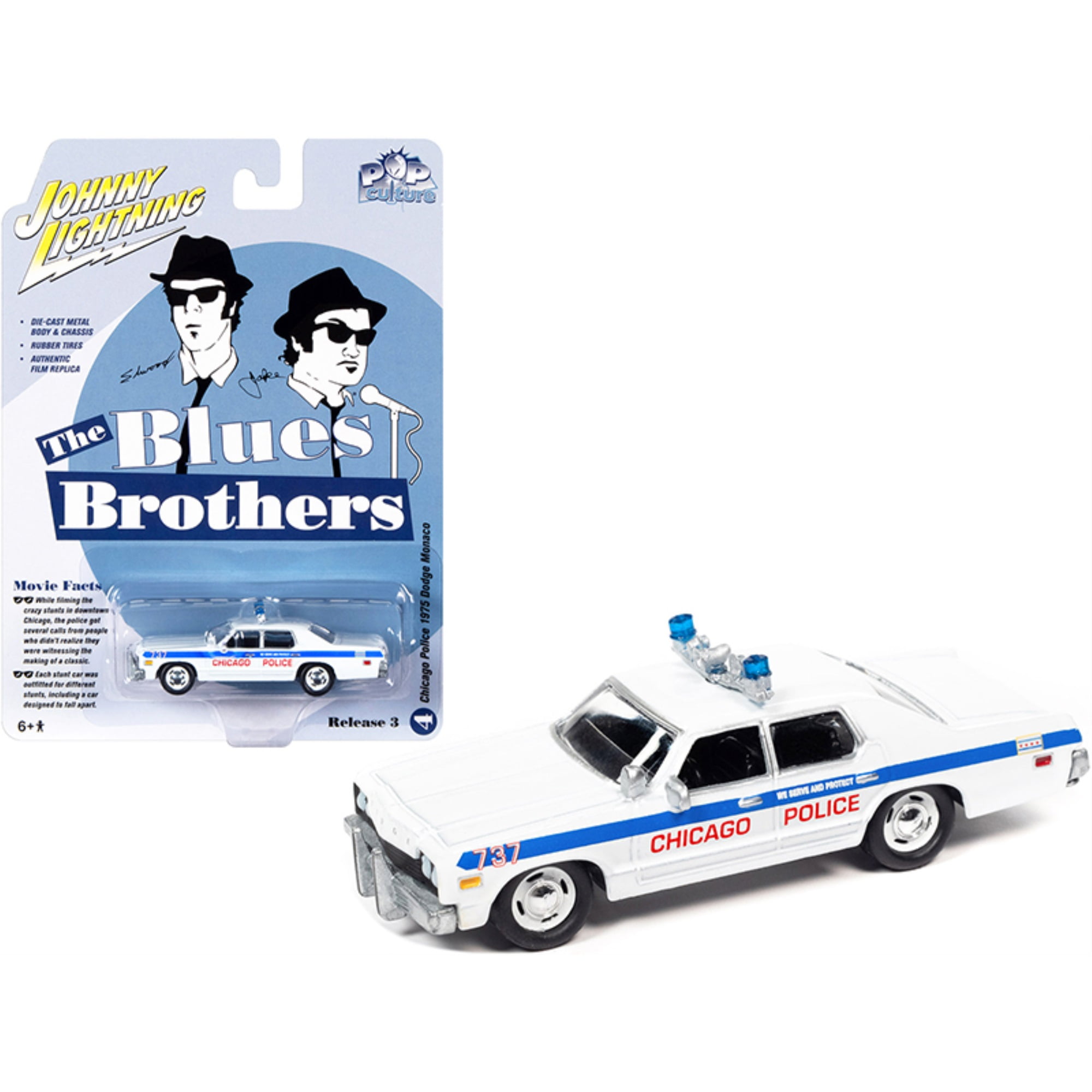 The Blues Brothers ダイキャストカーセット Amazon.com: Auto World 28' Blues Brothers 106 Miles to Chicago