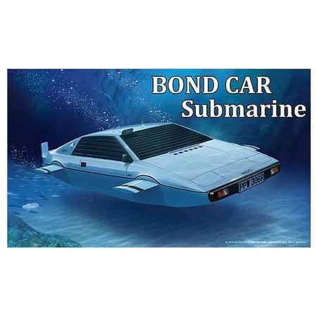 James Bond Lotus Submarine - The Spy Who Loved Me - Fujimi 1/24 Scale Model Kit