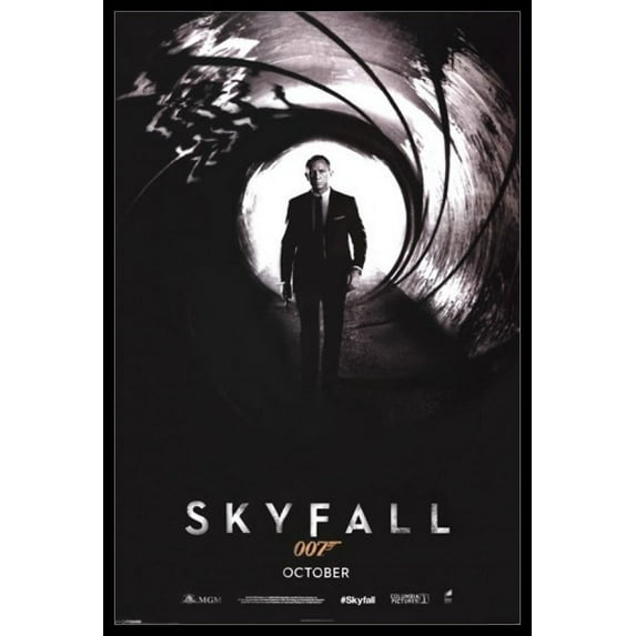James Bond - Skyfall Teaser Laminated & Framed Poster (24 x 36)