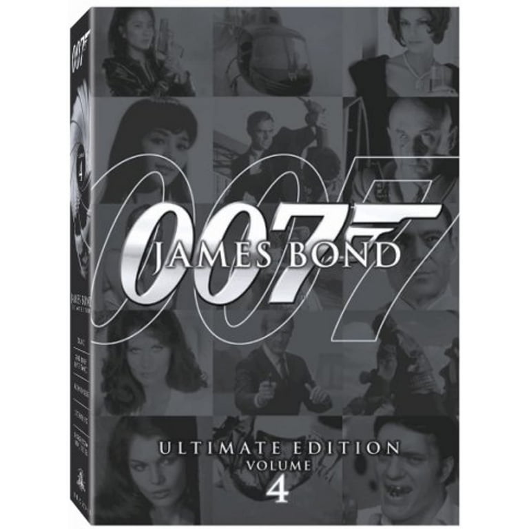 James Bond Ultimate Collection Volume 4 Widescreen DVD