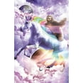 thumbnail image 1 of James Booker - Epic Space Sloth Riding On Unicorn Wall Poster, 14.725" x 22.375", 1 of 4