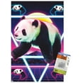 thumbnail image 1 of James Booker - Panda Rave Wall Poster with Pushpins, 14.725" x 22.375", 1 of 3