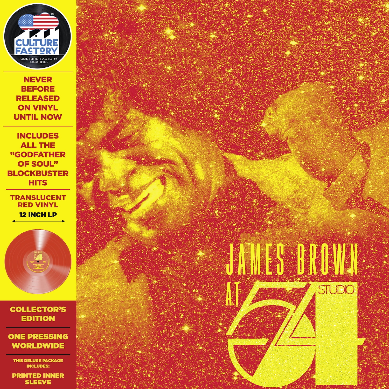 James Brown - At Studio 54 New York City - Music & Performance - Vinyl