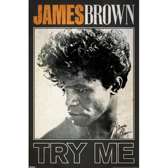 James Brown - Try Me Wall Poster, 22.375" x 34"