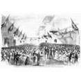 thumbnail image 1 of James Buchanan. Nfifteenth President Of The United States. Buchanan'S Inaugural Ball Held In A Building, 1 of 3