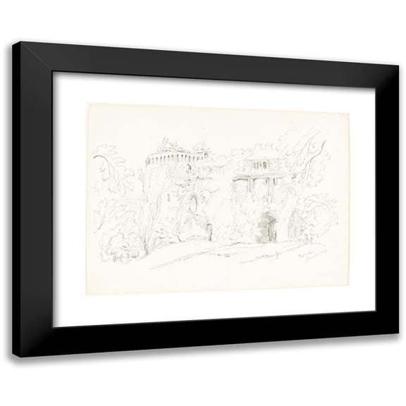James Bulwer 14x11 Black Modern Framed Museum Art Print Titled - Ragland (1829)