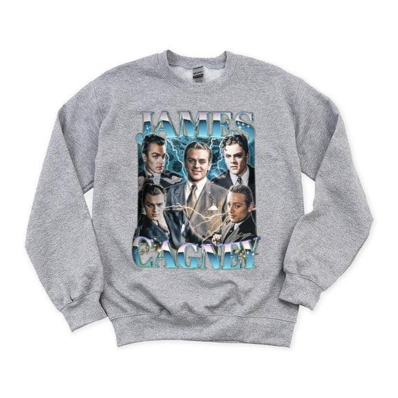 James Cagney Retro Vintage 90s Classic Hollywood Actor Gangster Movie Sweatshirt, for men & women, up to size 5XL