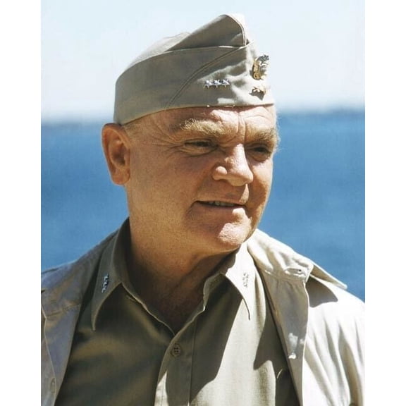 James Cagney as Admiral Halsey The Gallant Hours 24x36 inch Poster in uniform
