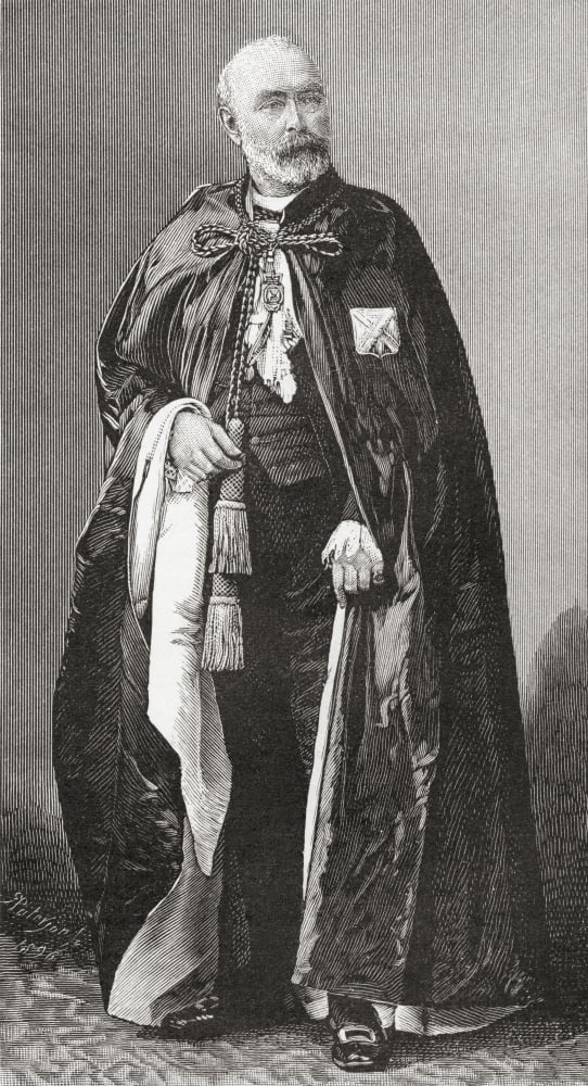 James Cameron Lees 1834 -1913 Church Of Scotland Minister And Author From The Strand Magazine Published 1897 Canvas Art - Ken Welsh Design Pics (11 x 21)