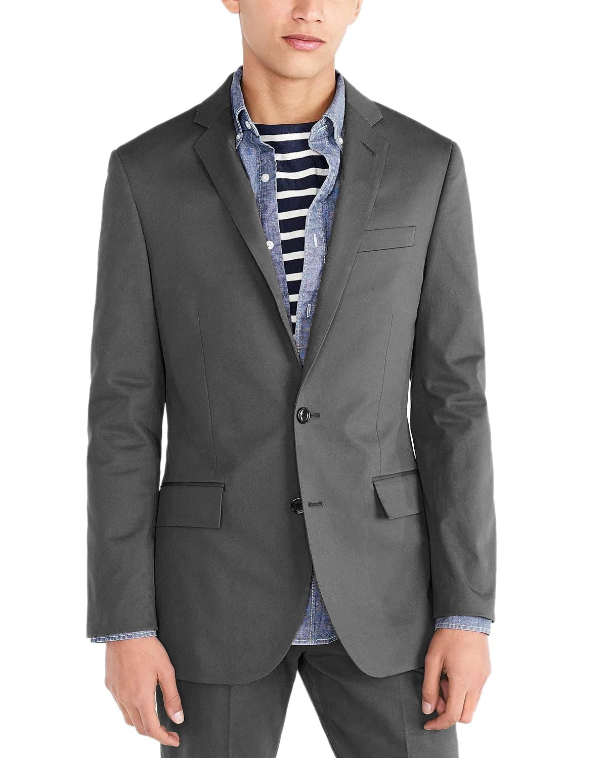 Cotton twill cheap sport coat