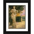 thumbnail image 1 of James Carroll Beckwith 18x24 Black Ornate Framed Double Matted Museum Art Print Titled: Terminal Figure of Ceres (1911), 1 of 5