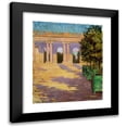 thumbnail image 1 of James Carroll Beckwith 20x23 Black Modern Framed Museum Art Print Titled - Arcade of the Grand Trianon, Versailles (1913), 1 of 5