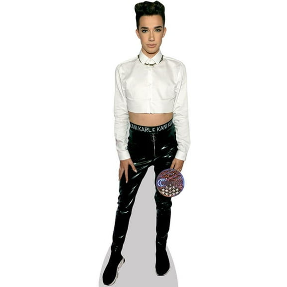 James Charles (White Top) Mini Cardboard Cutout Standee