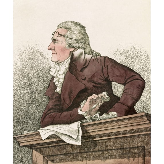 James Christie 1730 to 1803. Scottish born founder of Christie's auction house in 1766. by Ken Welsh / Design Pics