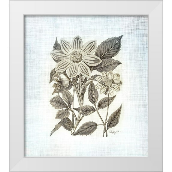 James, Christopher 12x13 White Modern Wood Framed Museum Art Print Titled - Farmhouse Botanical 4