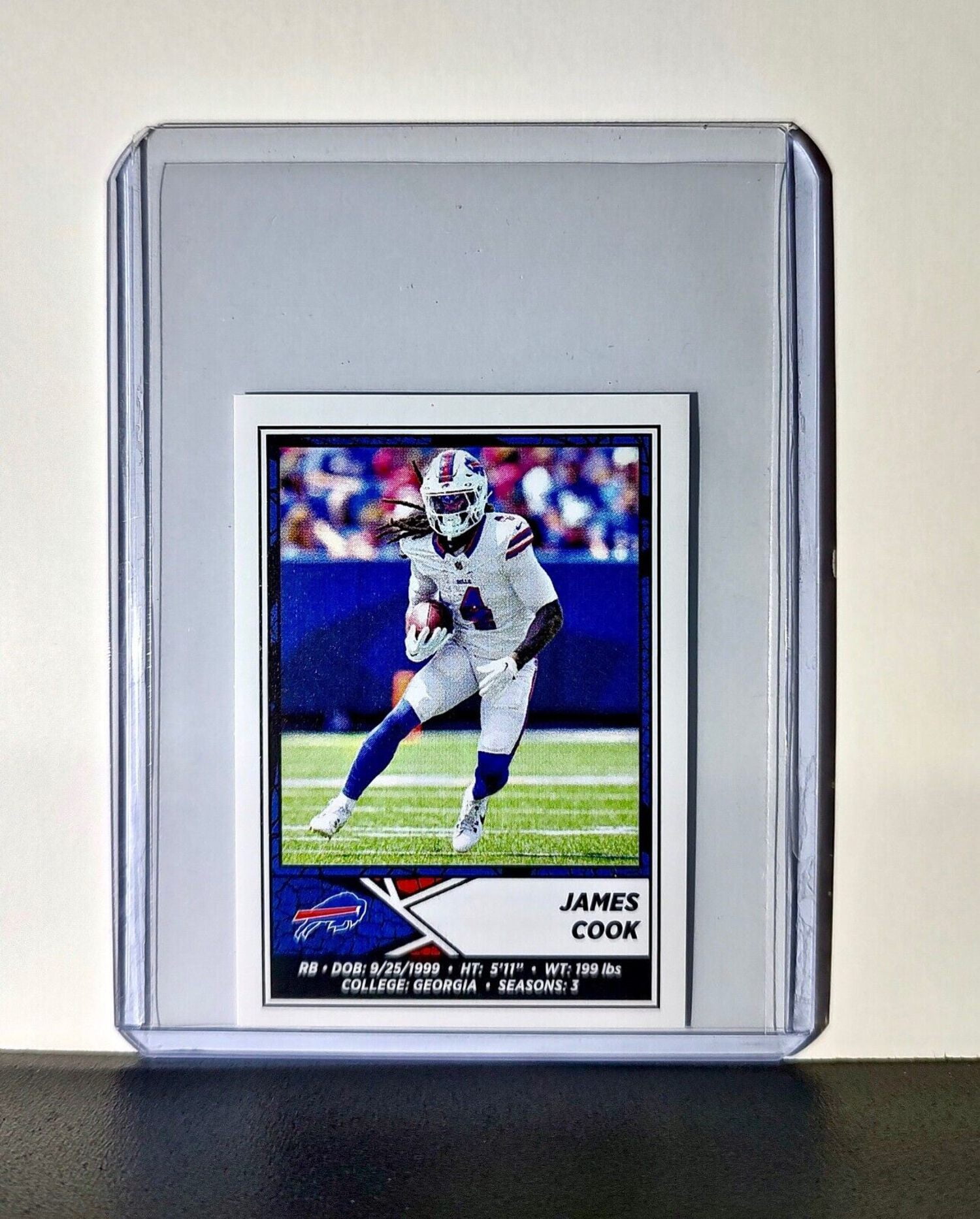 James Cook 2024 Panini NFL Sticker 44 Buffalo Bills