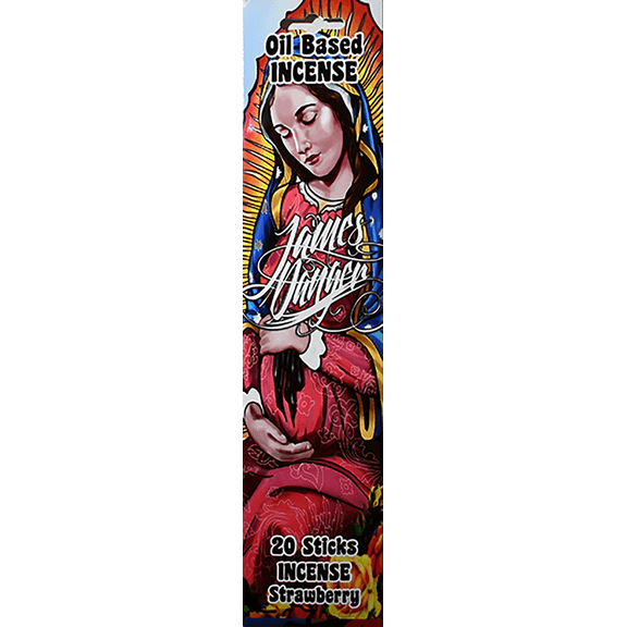 James Danger Harvey Guadalupe Strawberry Incense 20 Stick Pack