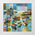 thumbnail image 1 of James, David 20x20 White Modern Wood Framed Museum Art Print Titled - Low Tide, 1 of 4