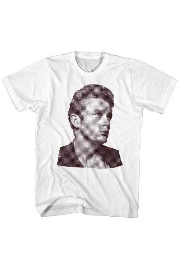 James Dean 1950's Icon Rebel Side Bust Photo Men's T Shirt