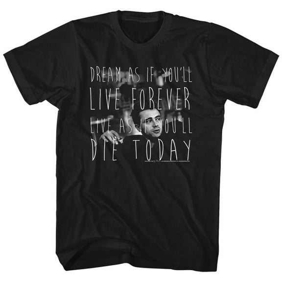 James Dean Die Today Licensed Adult T Shirt