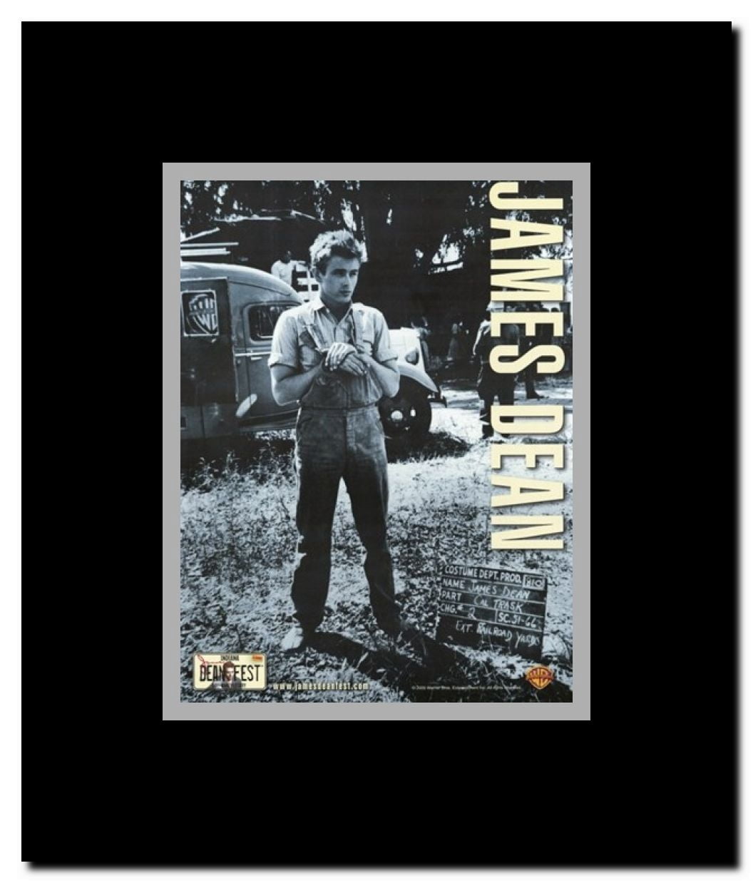James Dean Fest Framed Movie Poster