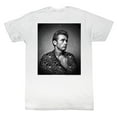 thumbnail image 1 of James Dean Flower Print Licensed Adult T Shirt, 1 of 2