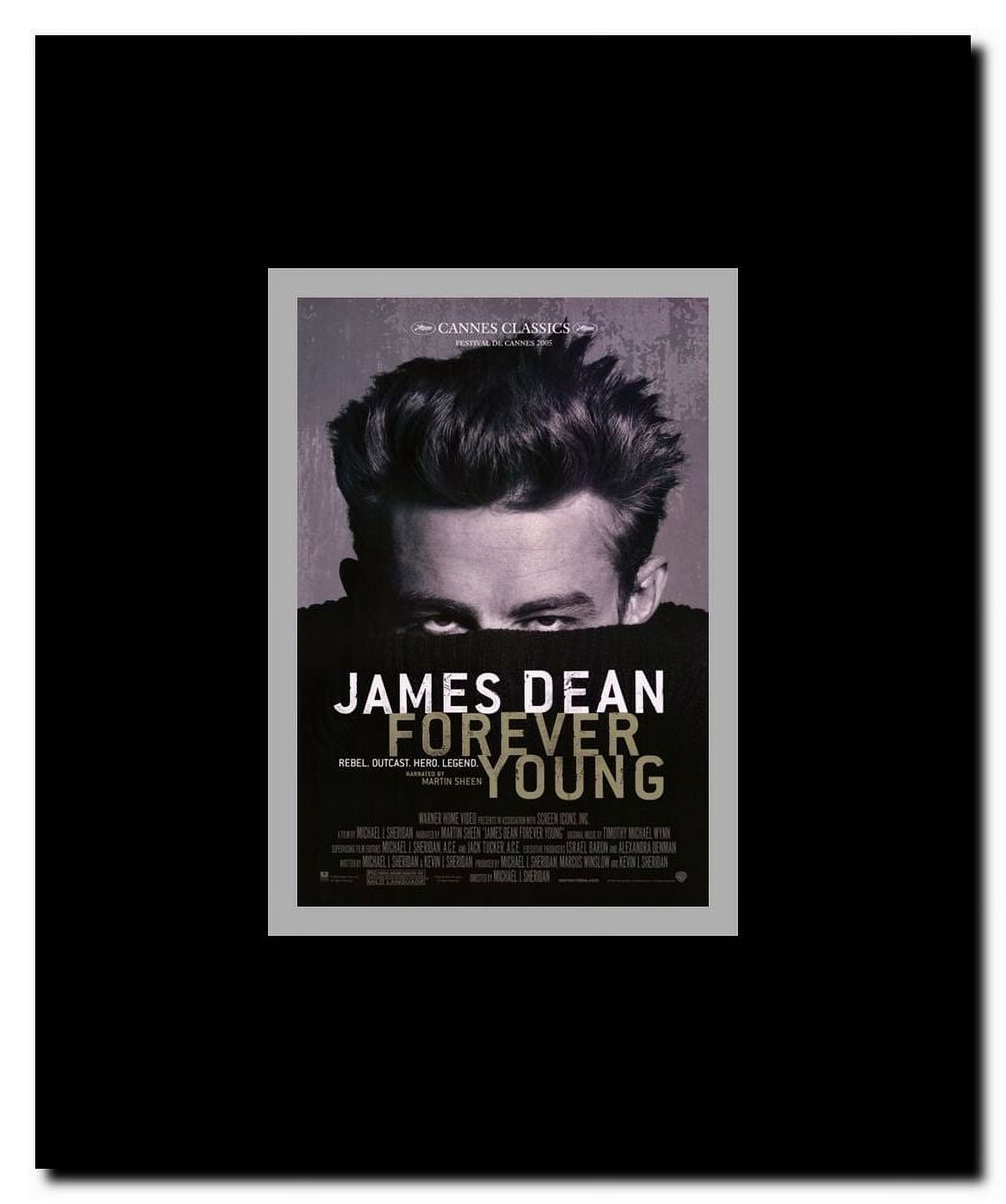James Dean: Forever Young Framed Movie Poster