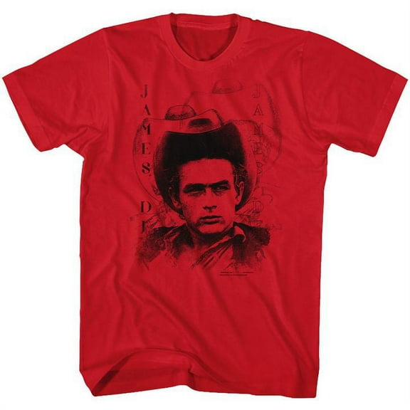James Dean Icons College Dean Adult Short Sleeve T Shirt