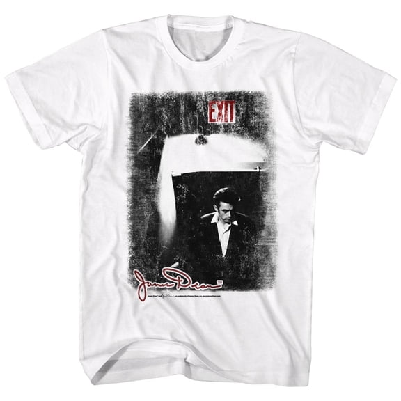 James Dean Icons Exit Adult Short Sleeve T Shirt