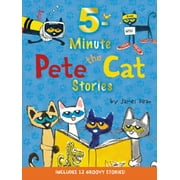 JAMES DEAN Pete the Cat: 5-Minute Pete the Cat Stories: 12 Groovy Stories in 1 Book (Hardcover)