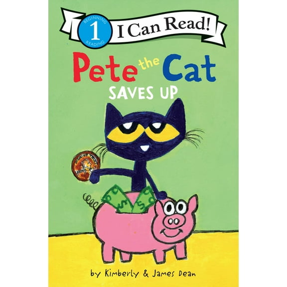 Pete the Cat Saves Up (Paperback)