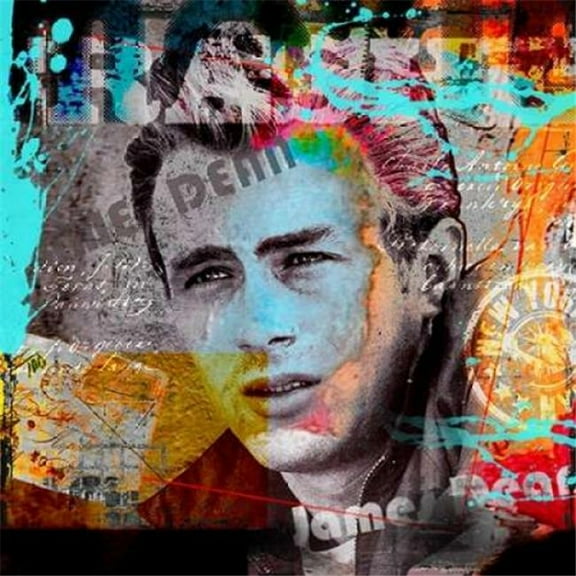James Dean Poster Print by Micha Baker