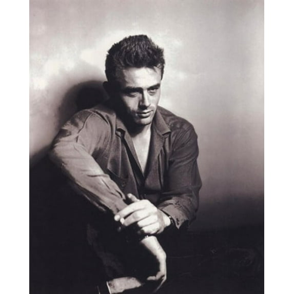 James Dean - Sitting Laminated Poster (8 x 10)