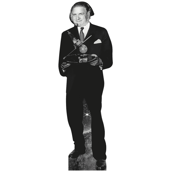 James E Webb Cardboard Cutout Standee Standup