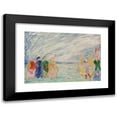 thumbnail image 1 of James Ensor 18x14 Black Modern Framed Museum Art Print Titled - The Meeting (1912), 1 of 5
