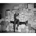 thumbnail image 1 of James Farley Inspects Letters Sent During Airmail Week Celebration. June 15 History (36 x 24), 1 of 1
