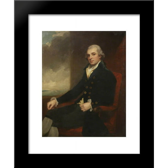 James Farrer 20x24 Framed Art Print by George Romney