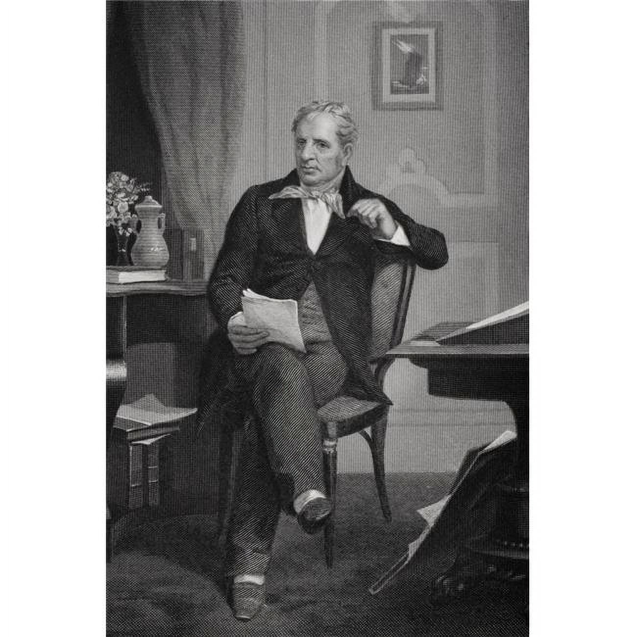 Sam Fenimore James Fenimore Cooper 1789 To 1851 American Novelist of Frontier Tales ...