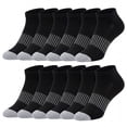 thumbnail image 1 of James Fiallo Men's 12-Pairs Performance Low Cut Athletic Sport Socks MS15-12, 1 of 6
