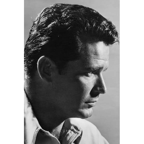 James Garner very cool 1963 studio portrait study in profile 24x36 Poster