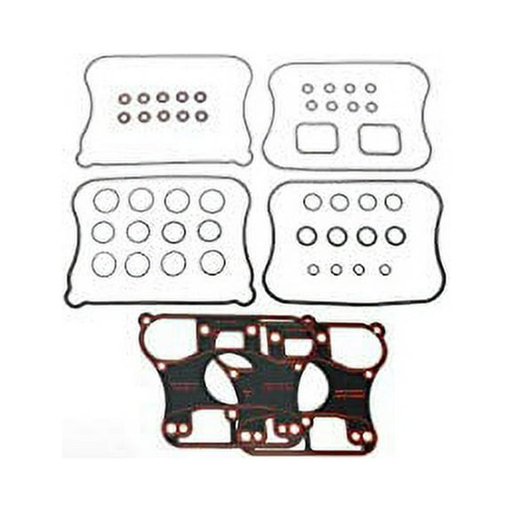 James Gasket 17030-89-X Rocker Box Gasket Kit - Rubber with Metal Base
