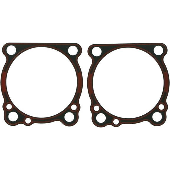James Gasket 16774-96-XT2 Cylinder Base Gasket - .010in. - Rubber Coated Metal with Bead