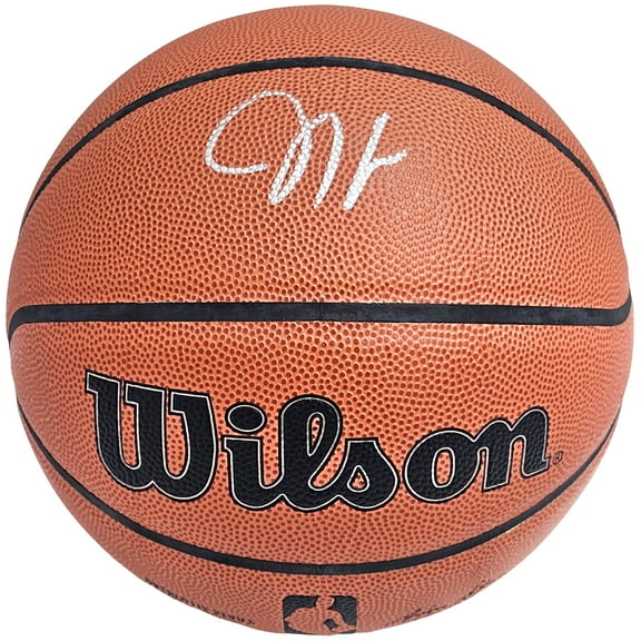 James Harden Autographed Authentic Indoor/Outdoor Basketball Philadelphia 76ers Beckett BAS Witness 214076