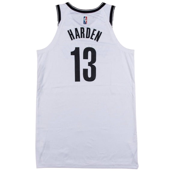 James Harden Nov. 22, 2021 Brooklyn Nets Game Worn Association Edition Jersey