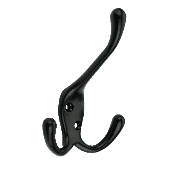 James Hardware CH142 Modern Matte Black Wall Hook