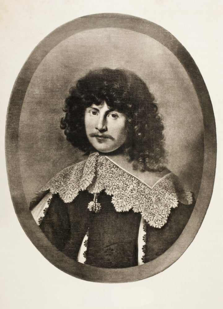 James Harrington (Or Harington) 1611 Canvas Art - Ken Welsh Design Pics (24 x 34)