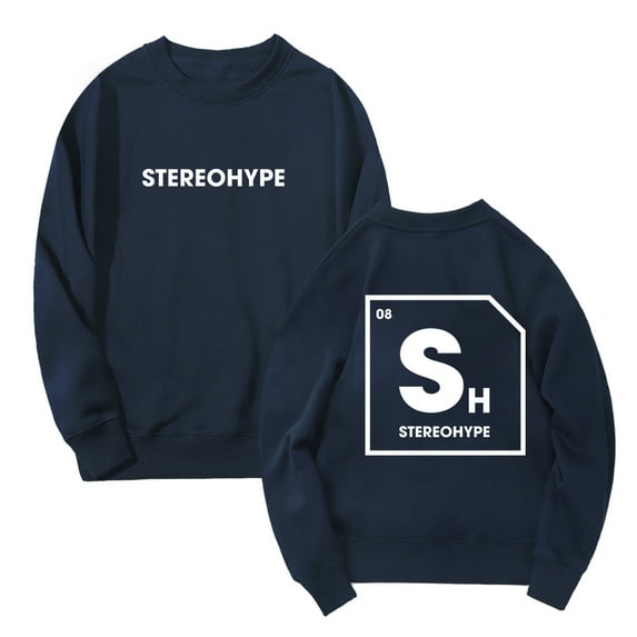 James Hype Stereohype Crewneck Sweatshirt Casual Fashion Pullover Unique Clothes