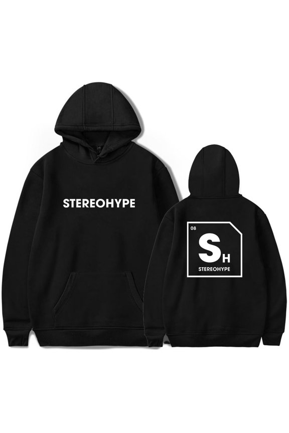 James Hype Stereohype Hoodie Casual Sweatshirt Long Sleeve Pullover