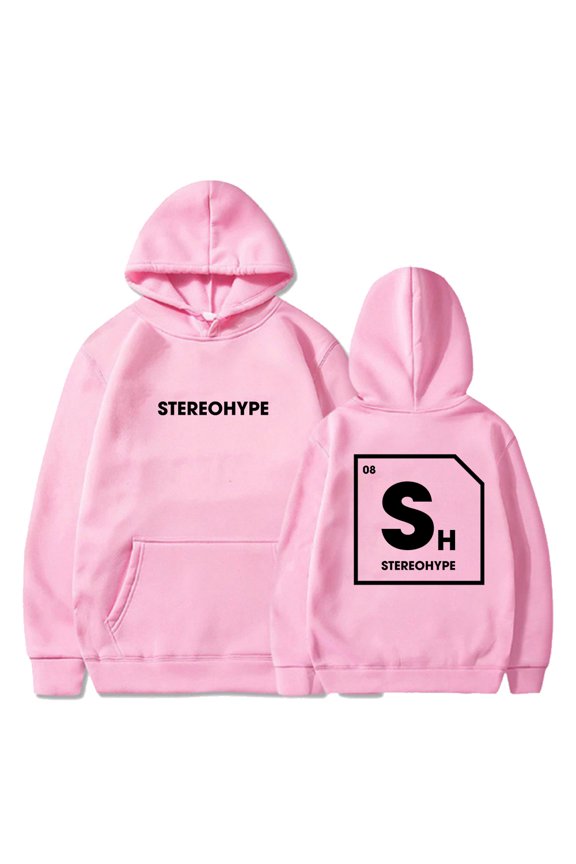 James Hype Stereohype Hoodie Long Sleeve Sweatshirts Women Men's Clothes