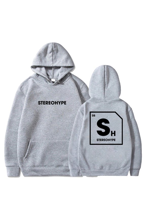 James Hype Stereohype Hoodie Long Sleeve Sweatshirts Women Men's Clothes